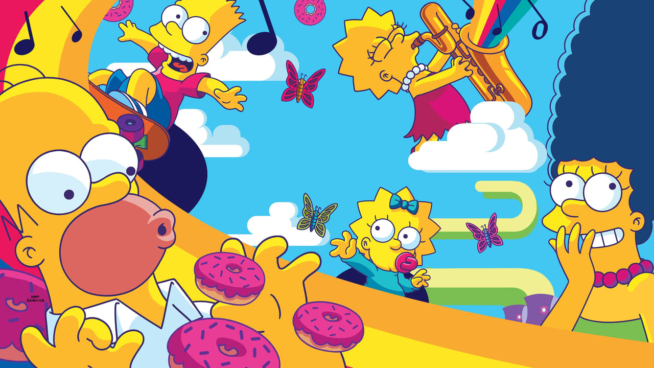 Poster della serie The Simpsons