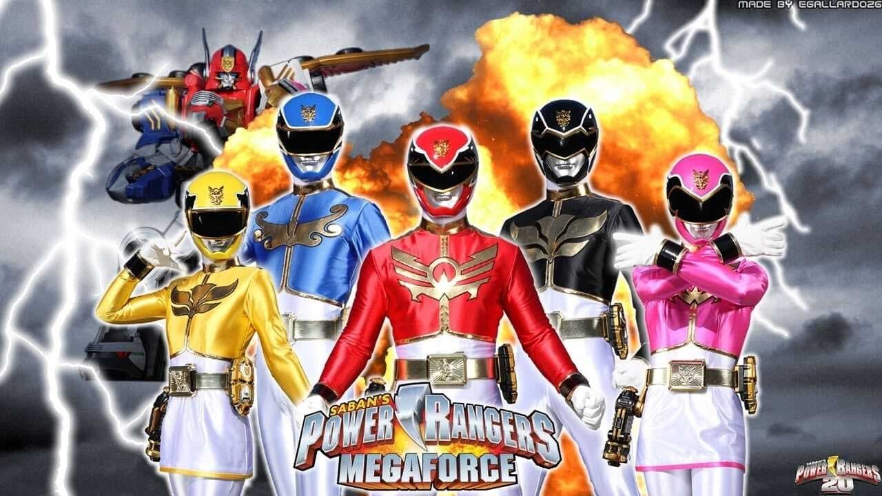 Poster della serie Power Rangers Megaforce