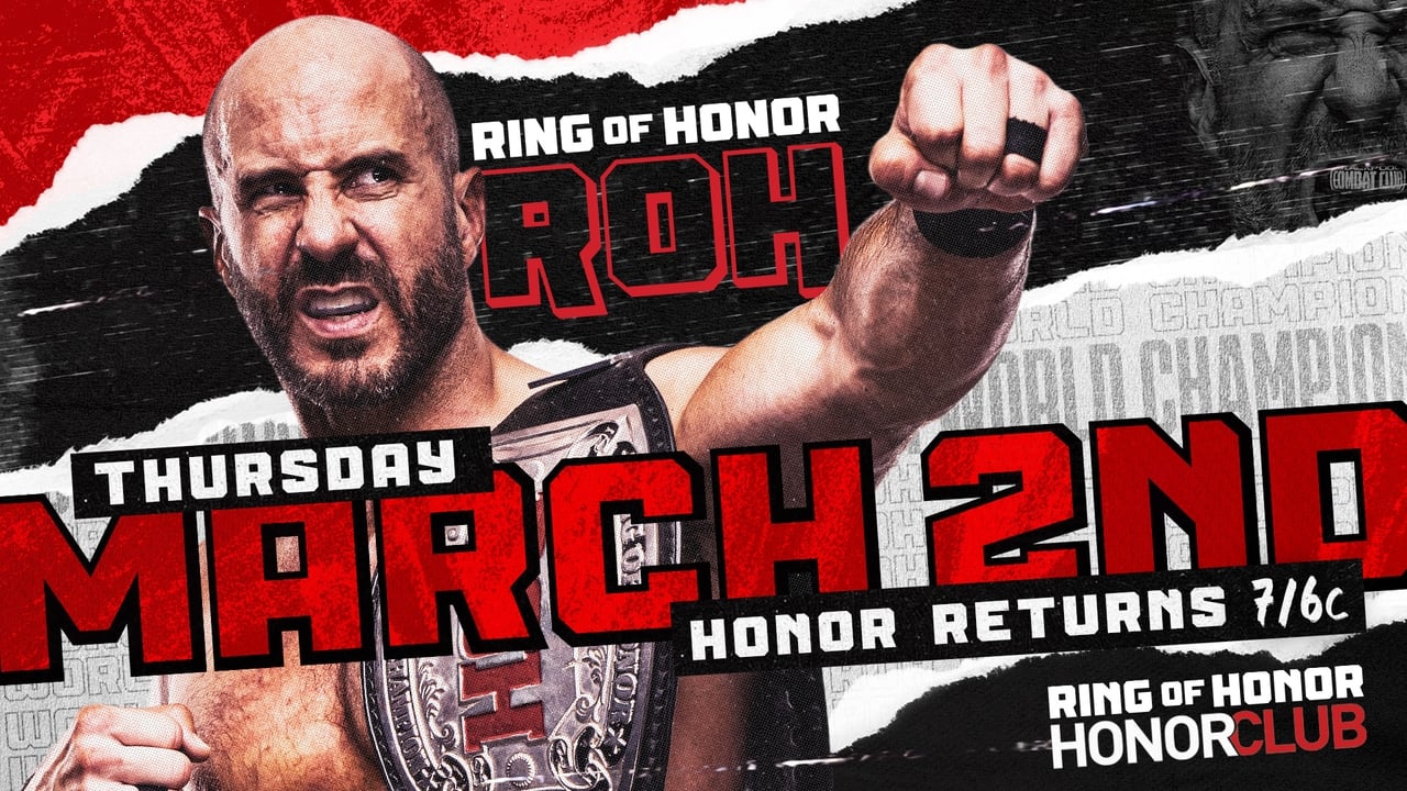 Poster della serie Ring of Honor Wrestling