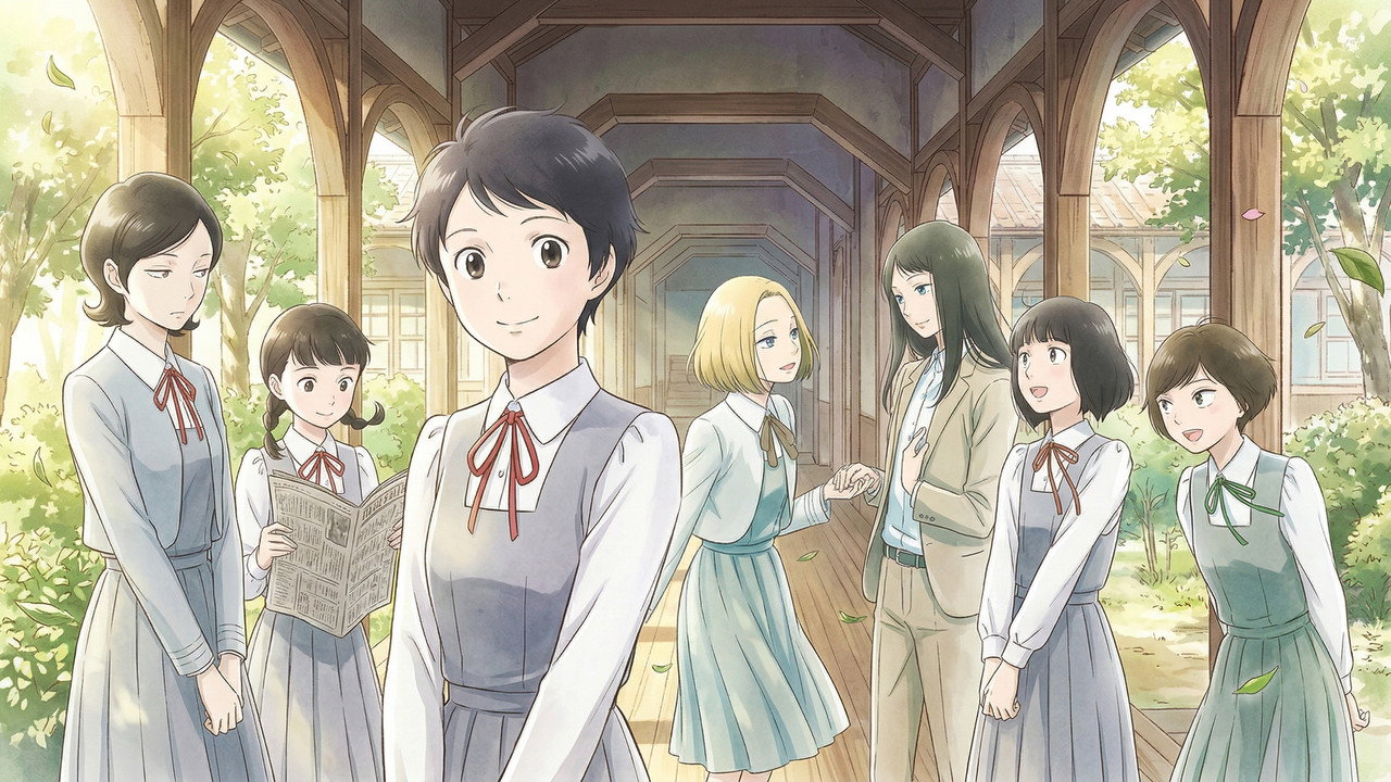 Poster della serie A Hundred Scenes of AWAJIMA