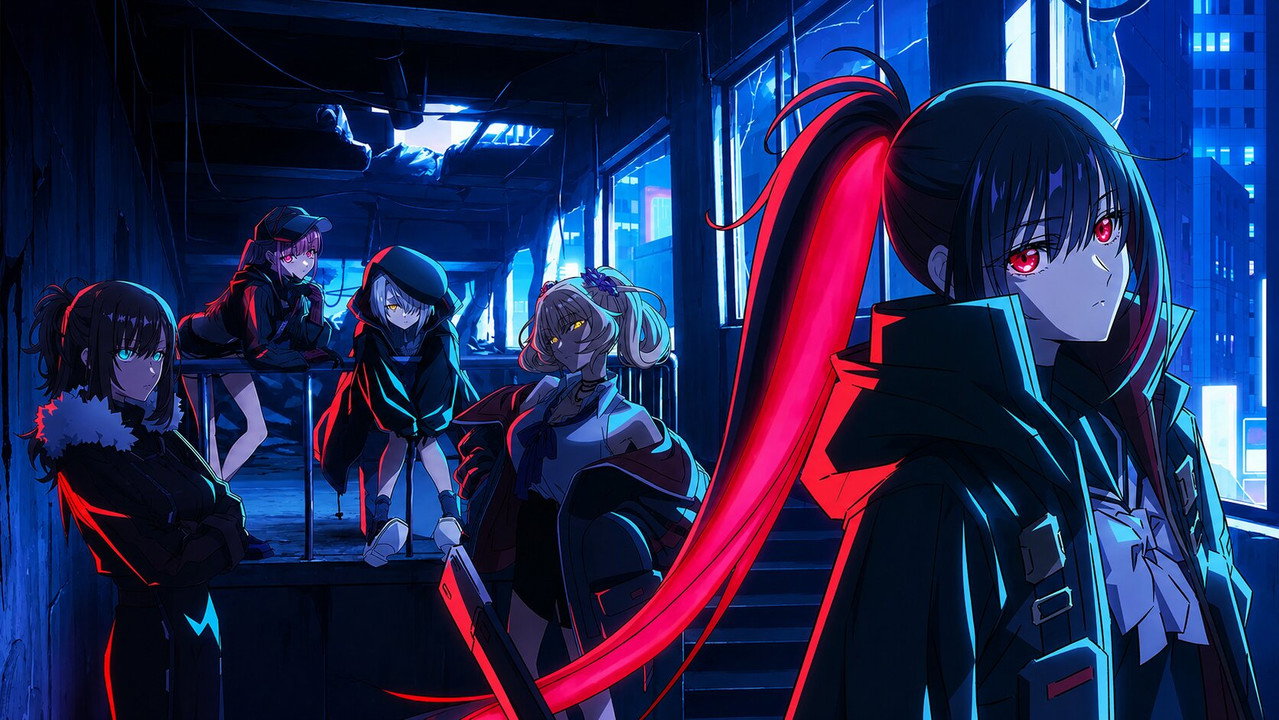 Poster della serie Magical Girl Lyrical NANOHA EXCEEDS Gun Blaze Vengeance