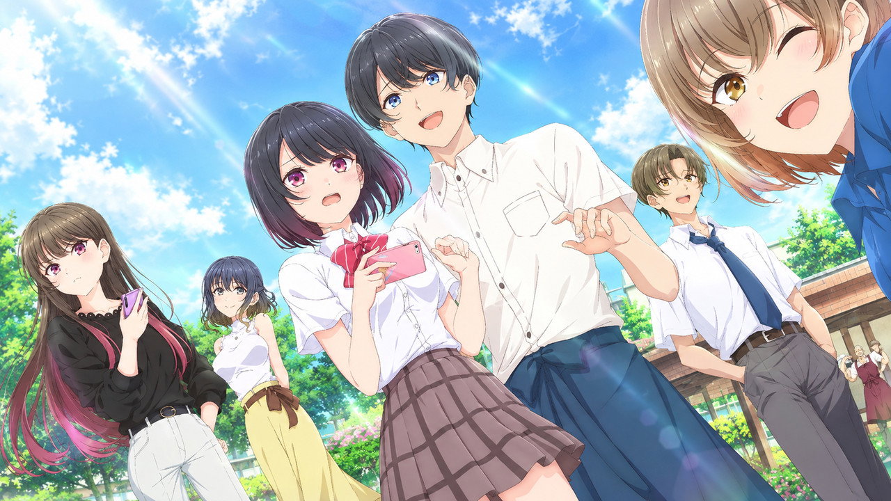 Poster della serie The Cold Sato-san Is Only Sweet to Me