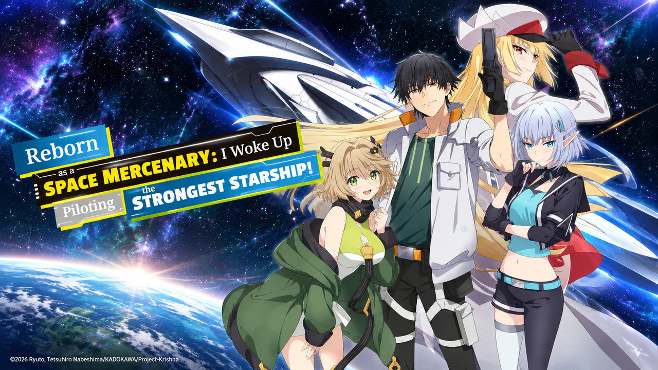 Poster della serie Reborn as a Space Mercenary: I Woke Up Piloting the Strongest Starship!