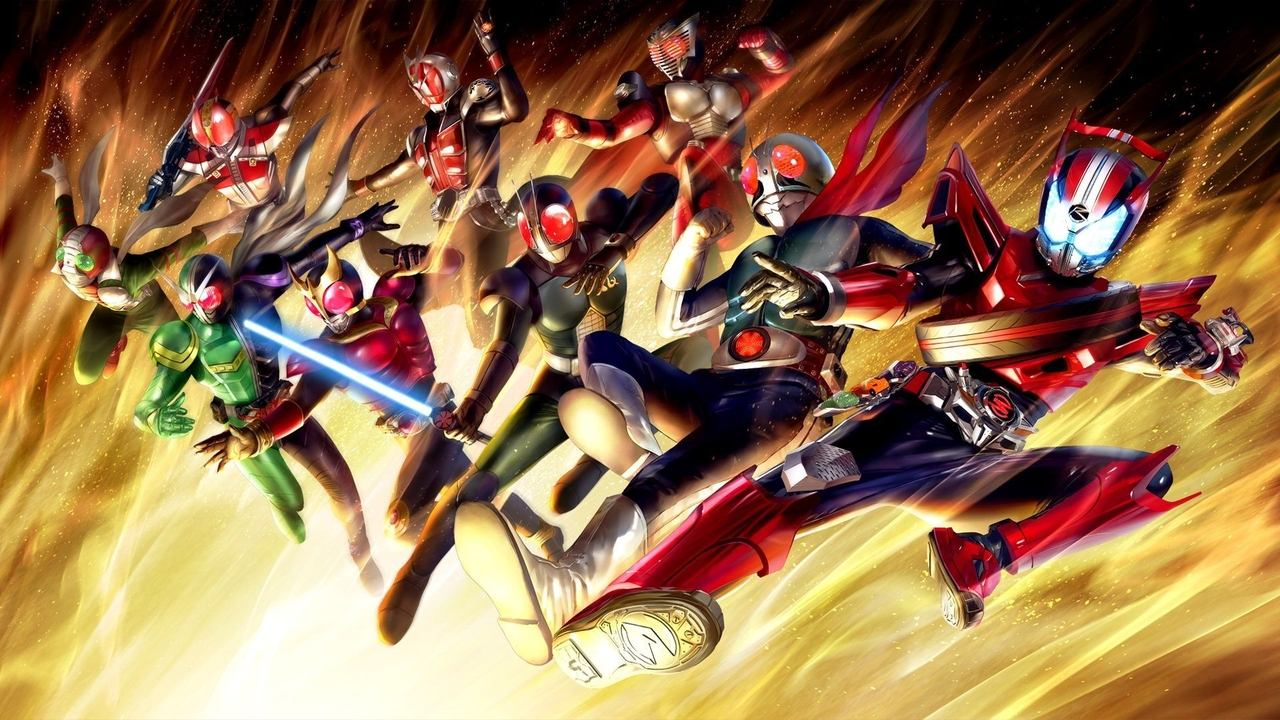 Poster della serie Kamen Rider