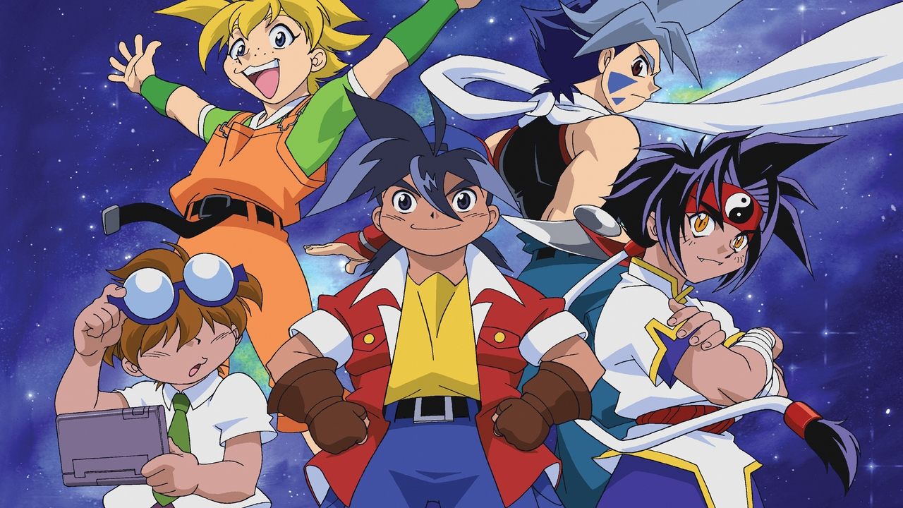 Poster della serie Beyblade