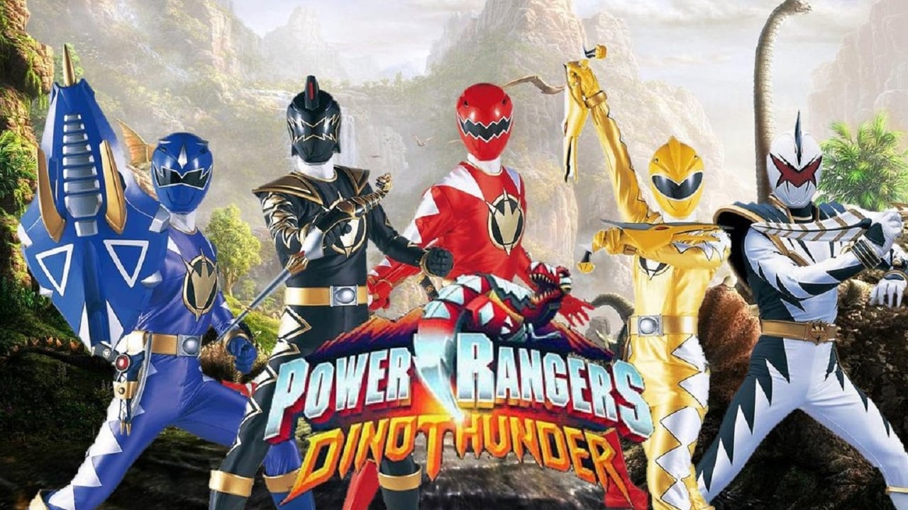 Poster della serie Power Rangers Dino Thunder