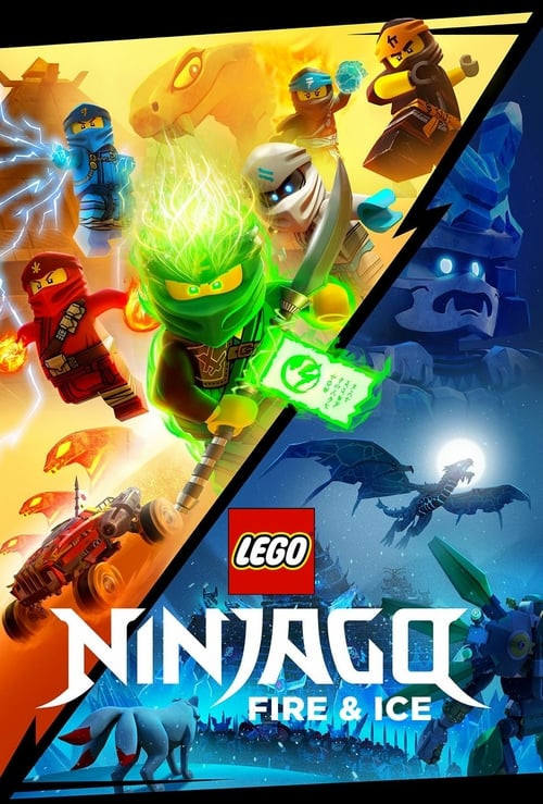 Poster della serie LEGO Ninjago Fire & Ice