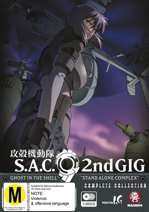Poster della serie Ghost in The Shell Stand Alone Complex 2nd GIG