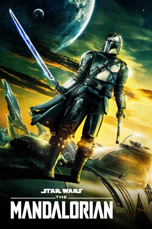 Poster della serie The Mandalorian