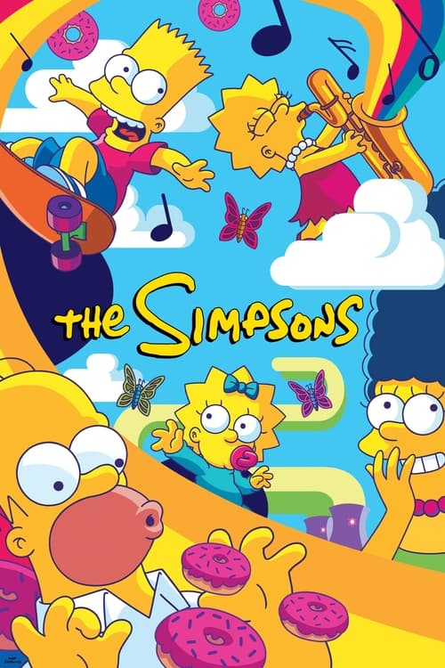 Poster della serie The Simpsons