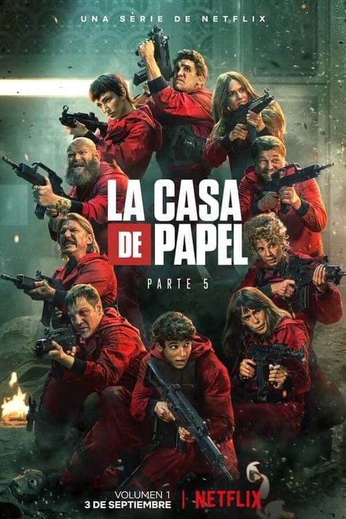 Poster della serie La Casa de Papel: De Tokio a Berlín