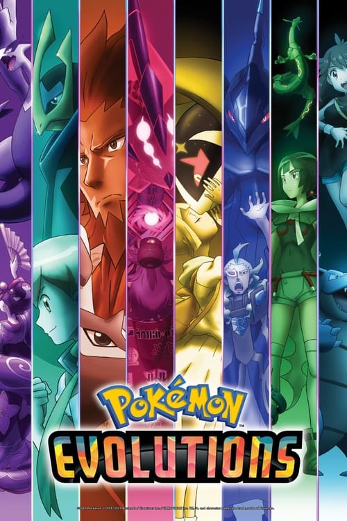 Poster della serie Pokémon Evolutions