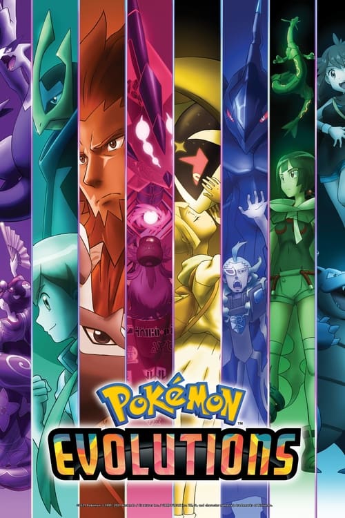 Poster della serie Pokémon Evolutions