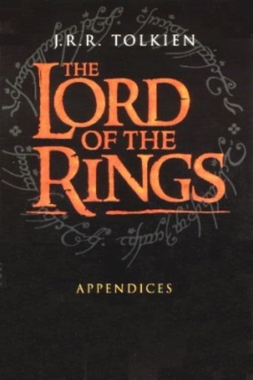Poster della serie The Lord of the Rings - The Appendices