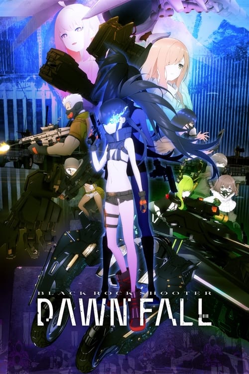 Poster della serie Black Rock Shooter: Dawn Fall