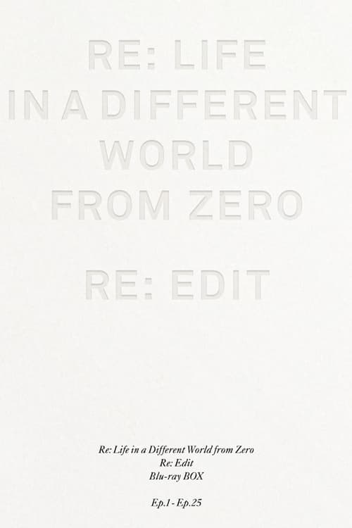 Poster della serie Re:ZERO -Starting Life in Another World- Director's Cut