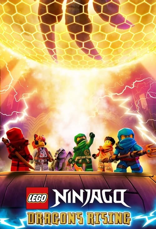 Poster della serie LEGO Ninjago: Dragons Rising