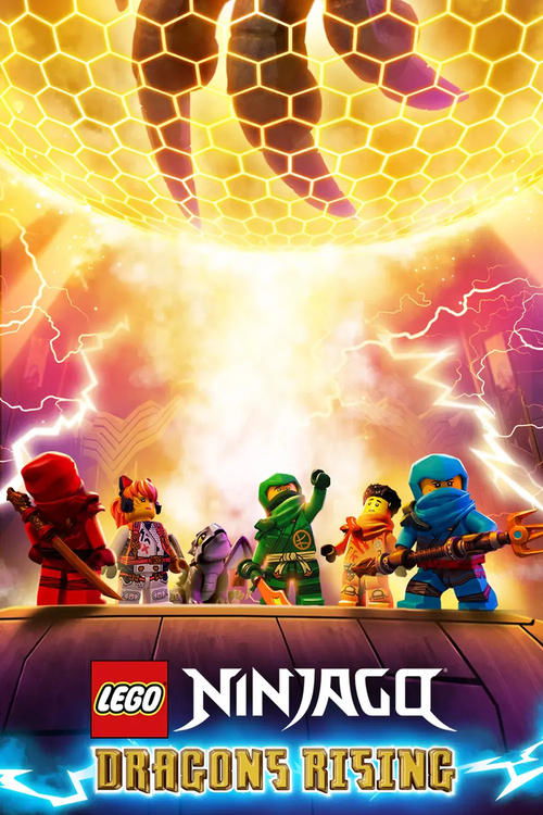 Poster della serie LEGO Ninjago: Dragons Rising