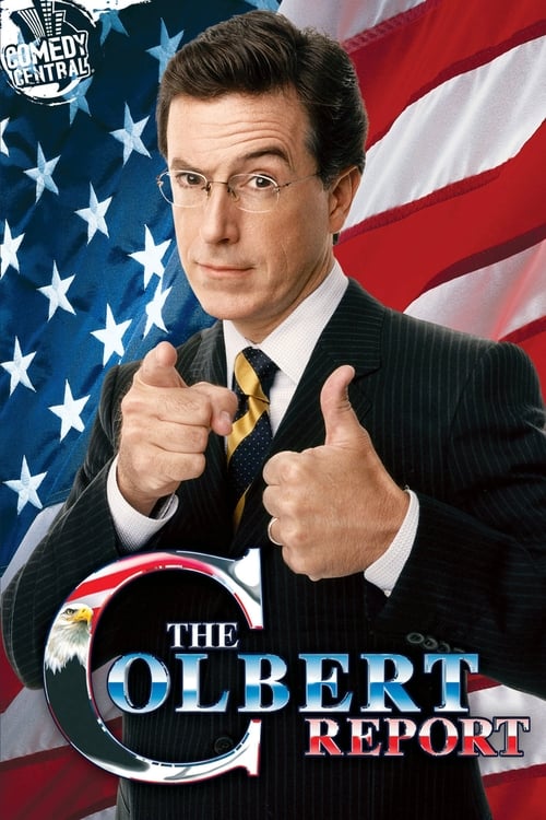 Poster della serie The Colbert Report