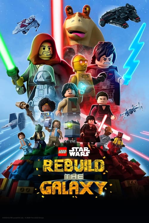 Poster della serie LEGO Star Wars: Rebuild the Galaxy
