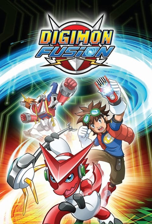 Poster della serie Digimon Fusion