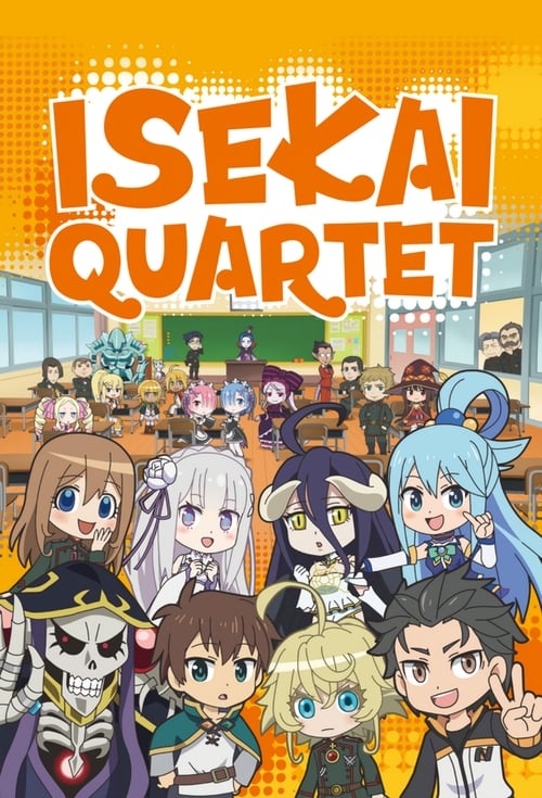 Poster della serie Isekai Quartet