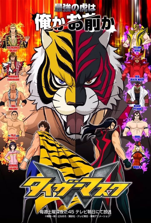 Poster della serie Tiger Mask W