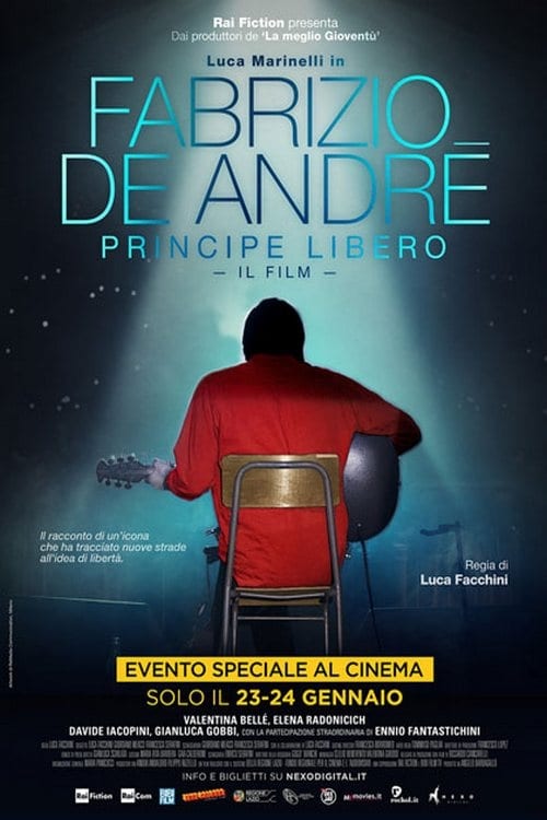 Poster della serie Fabrizio De André: Principe Libero