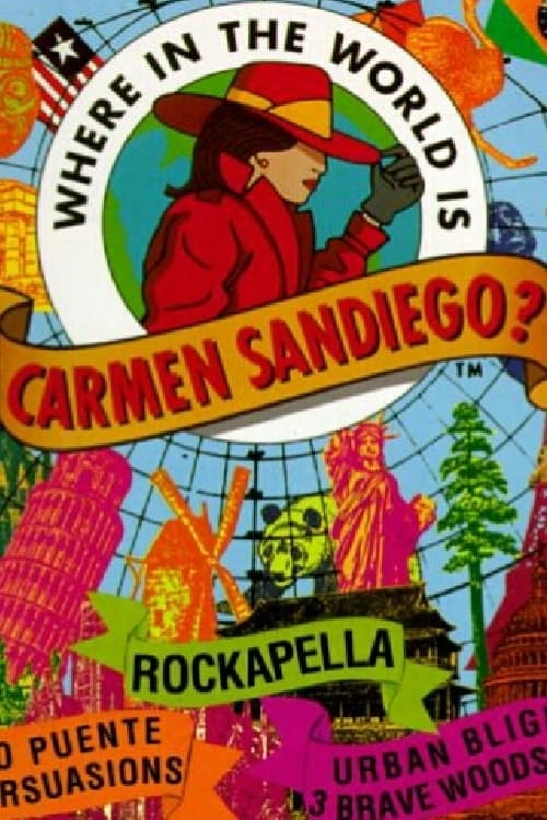 Poster della serie Where in the World Is Carmen Sandiego?