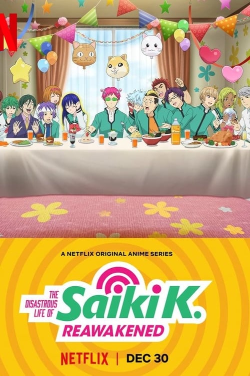 Poster della serie The Disastrous Life of Saiki K.: Reawakened