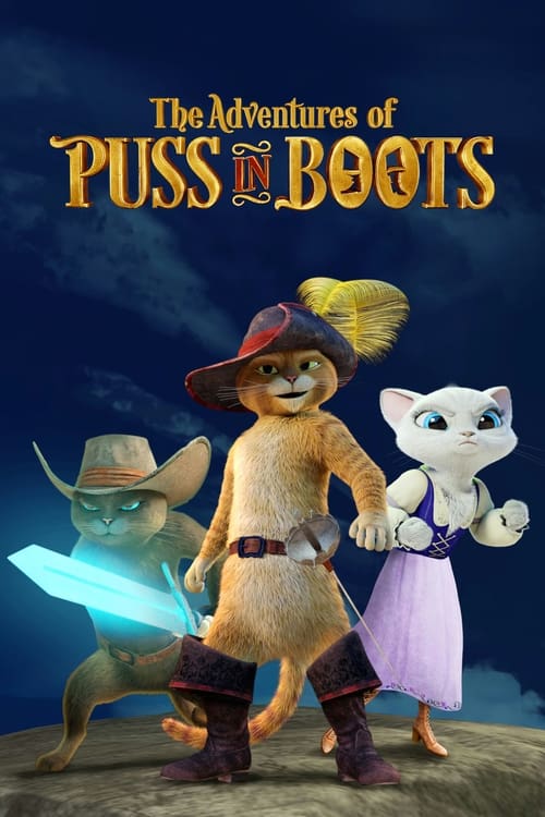Poster della serie The Adventures of Puss in Boots